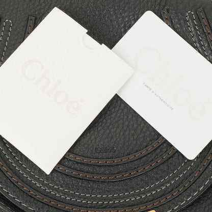 Chloé Marcie Leder Saddle Crossbody Tasche