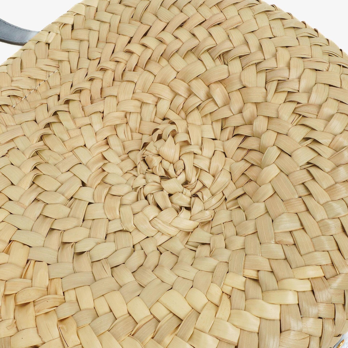 Chloé Marcie Basket Crossbody-Tasche aus Raffia und Leder