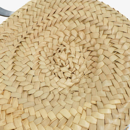 Chloé Marcie Basket Crossbody-Tasche aus Raffia und Leder