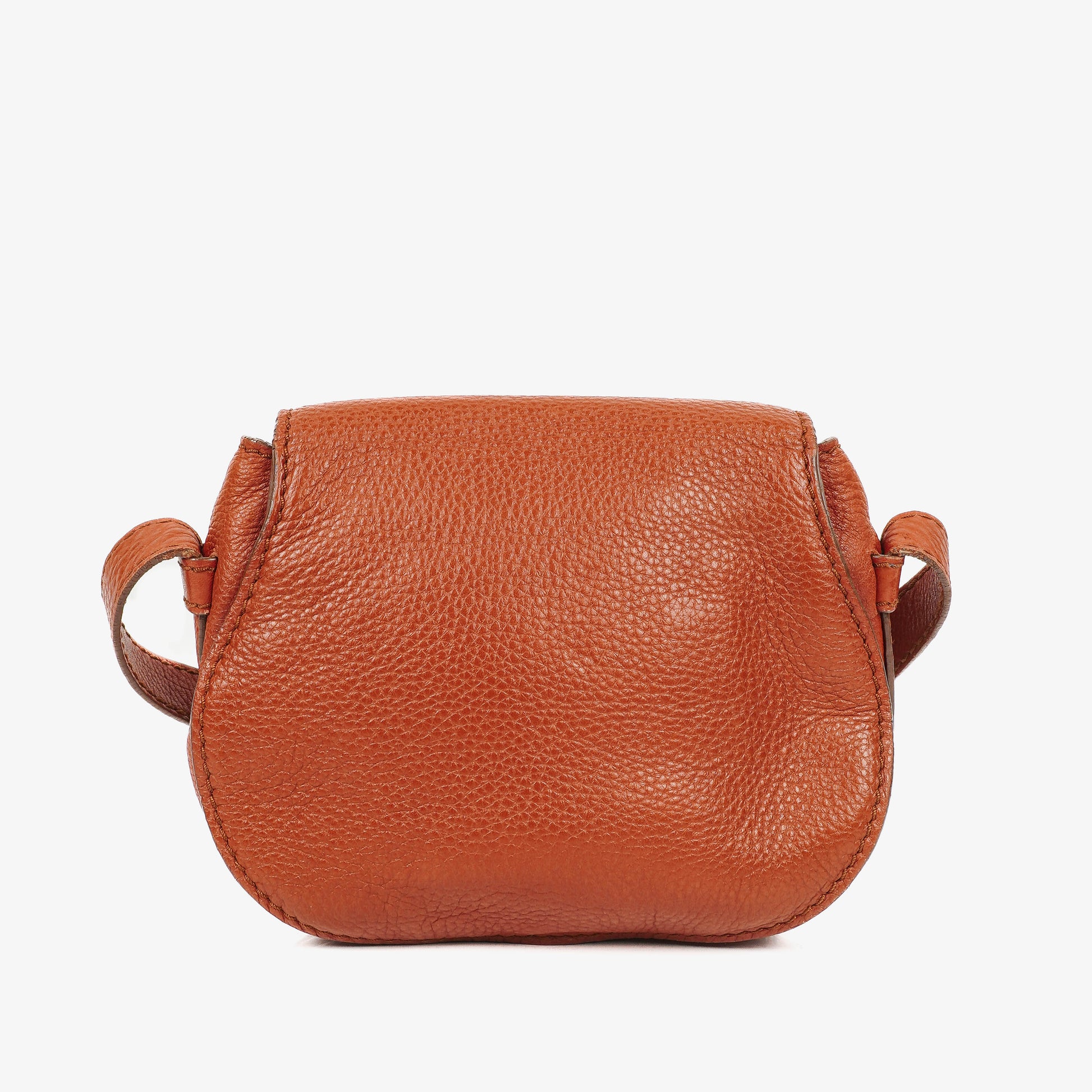 Chloe Marcie Braune Leder Satteltasche Umhängetasche