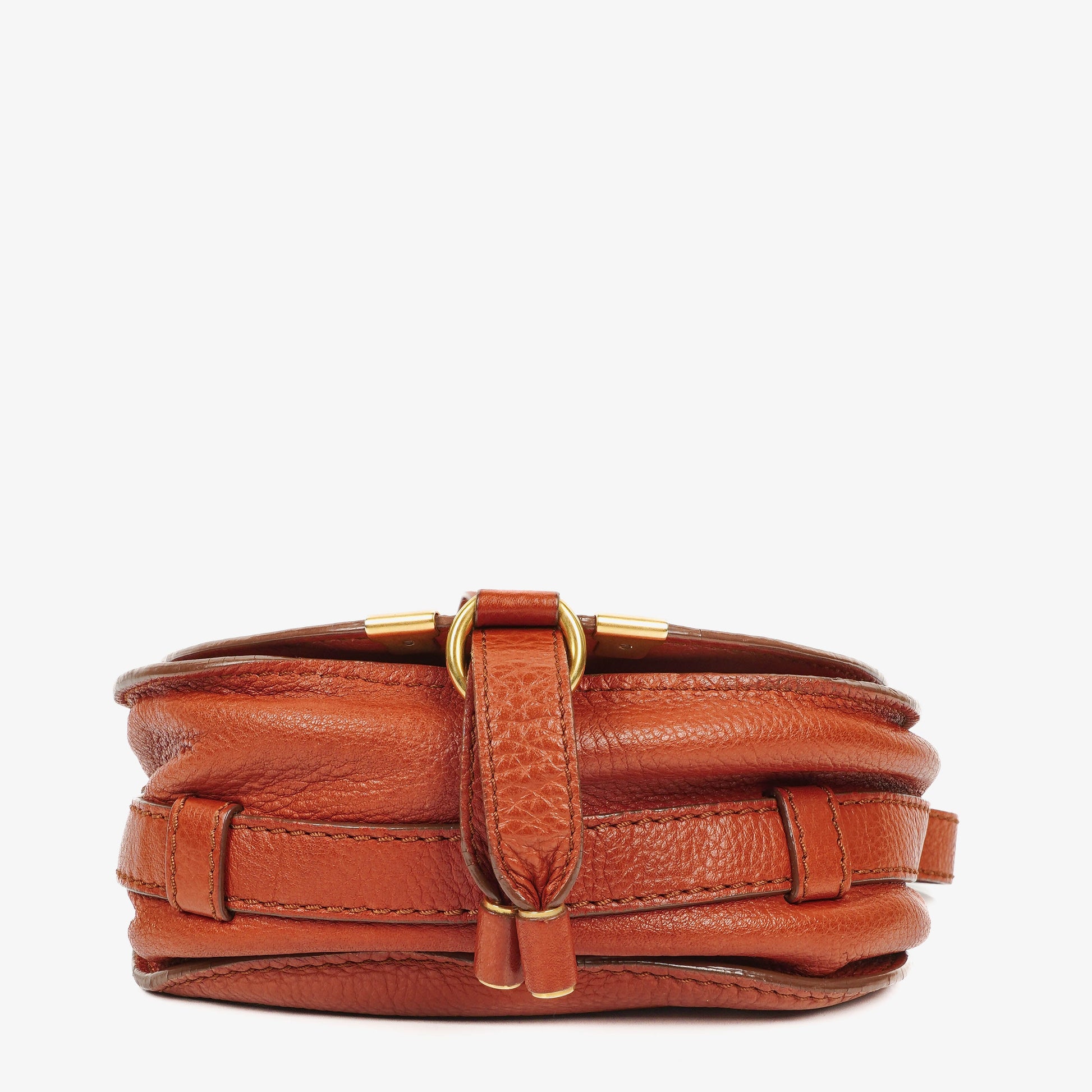 Chloe Marcie Braune Leder Satteltasche Umhängetasche