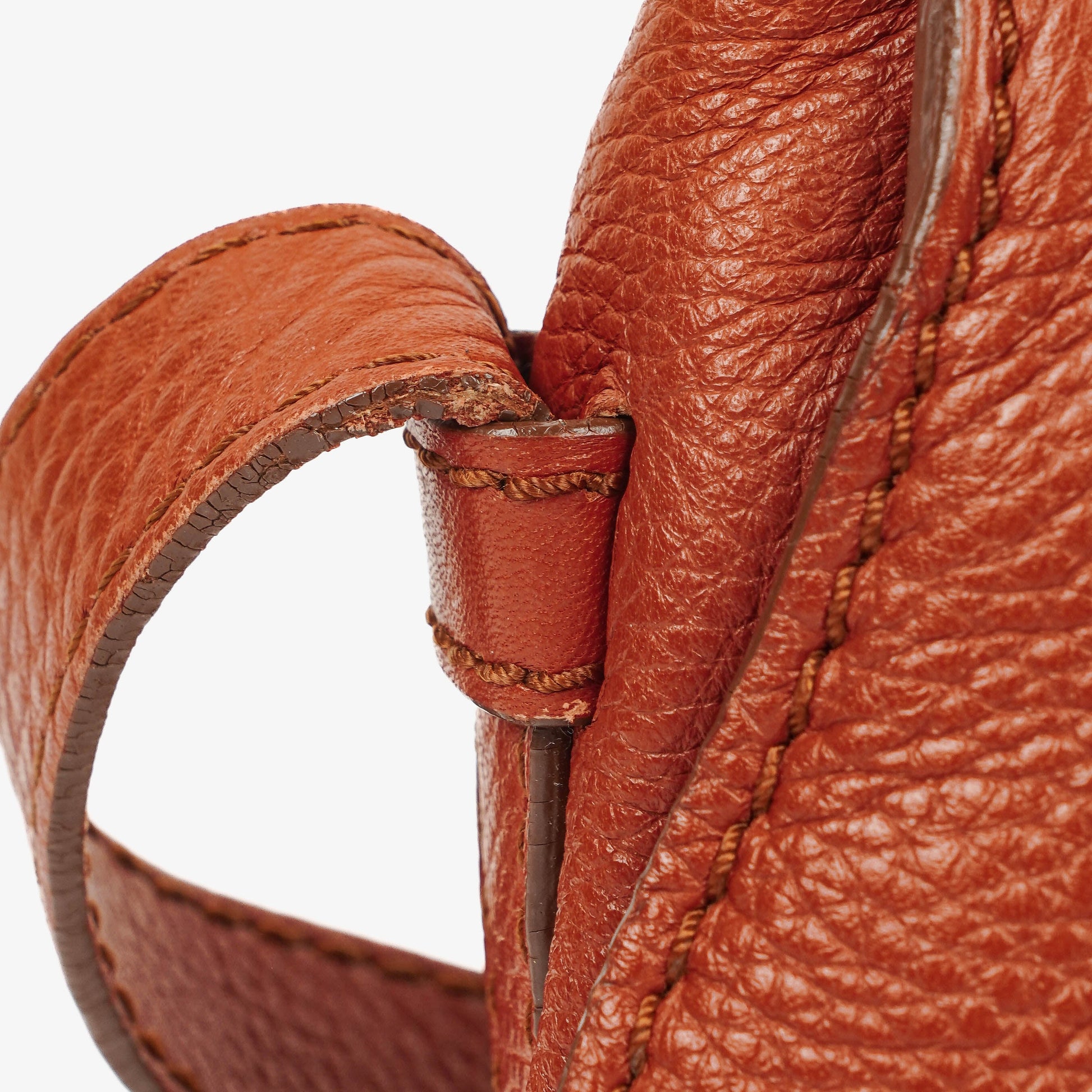 Chloe Marcie Braune Leder Satteltasche Umhängetasche