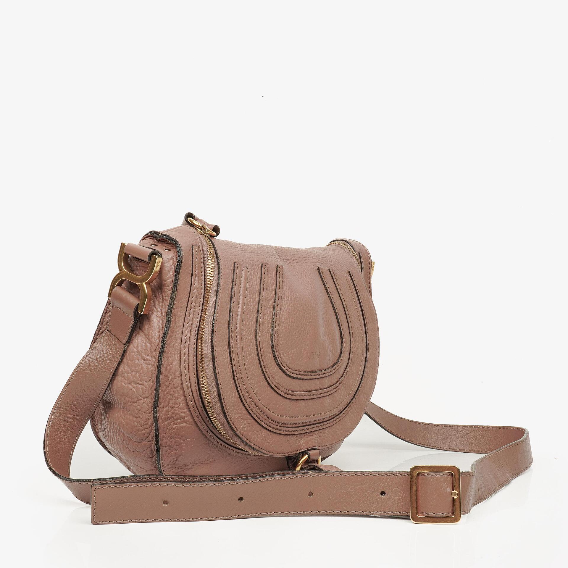 Chloé Marcie Tasche aus genarbtem Leder