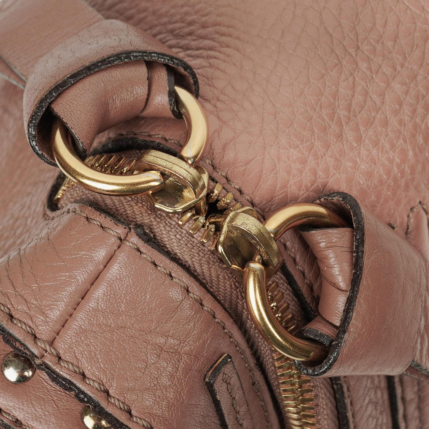 Chloé Marcie Tasche aus genarbtem Leder