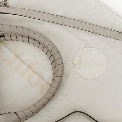 Chloe Marcie Leder Handgriff Schultertasche