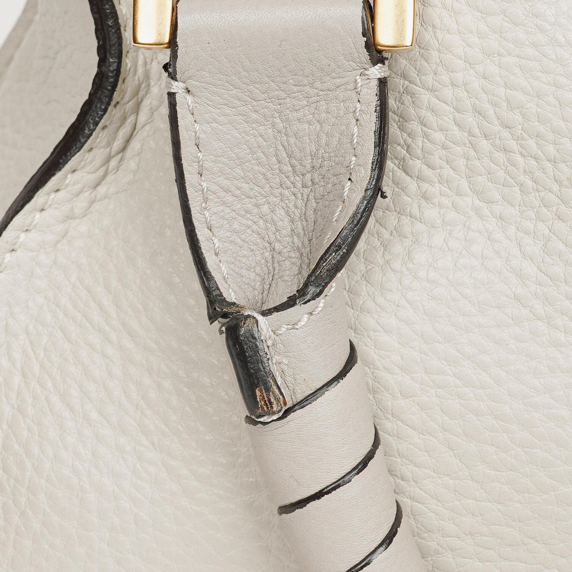 Chloe Marcie Leder Handgriff Schultertasche