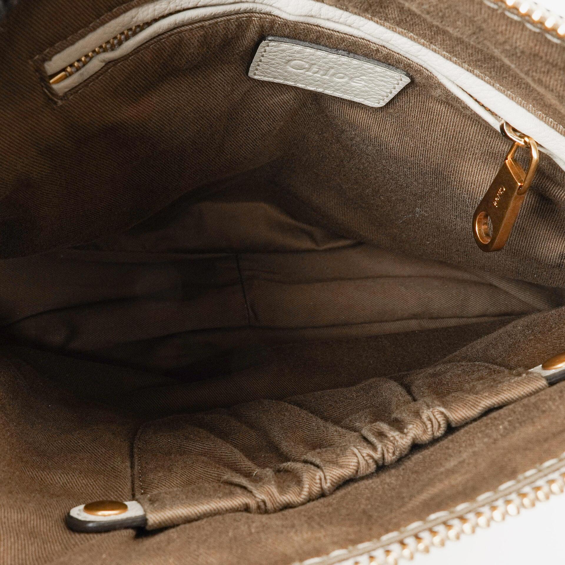 Chloe Marcie Leder Handgriff Schultertasche