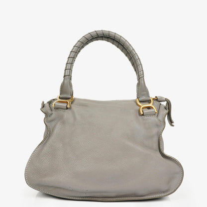 Chloé Marcie Handtasche aus Leder mit Tragegriff und Schulterriemen