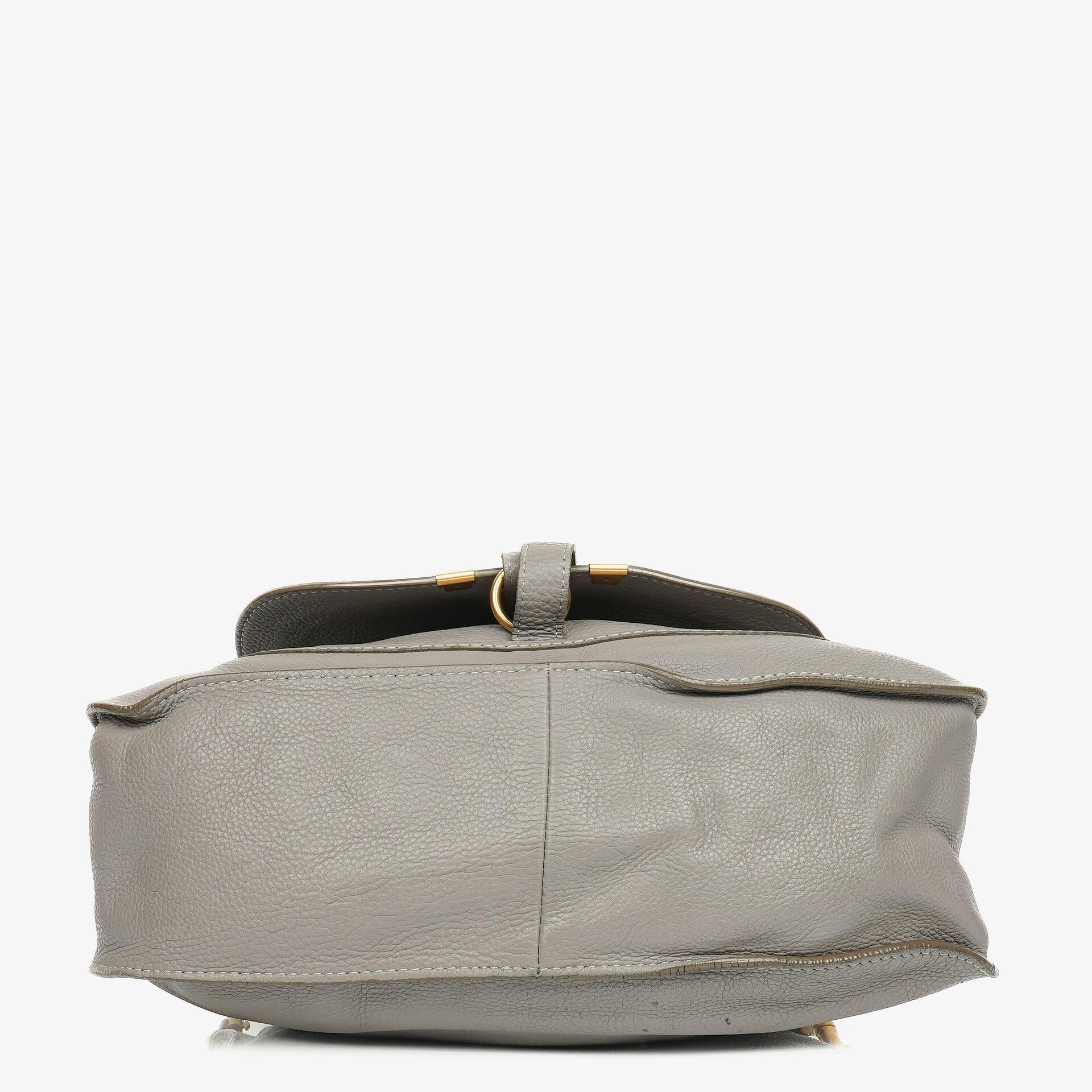 Chloé Marcie Handtasche aus Leder mit Tragegriff und Schulterriemen