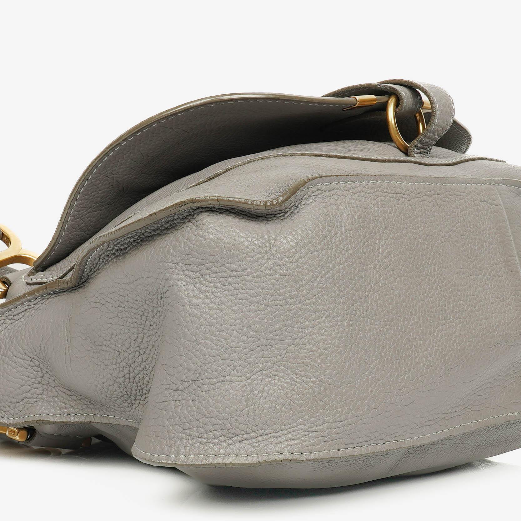 Chloé Marcie Handtasche aus Leder mit Tragegriff und Schulterriemen