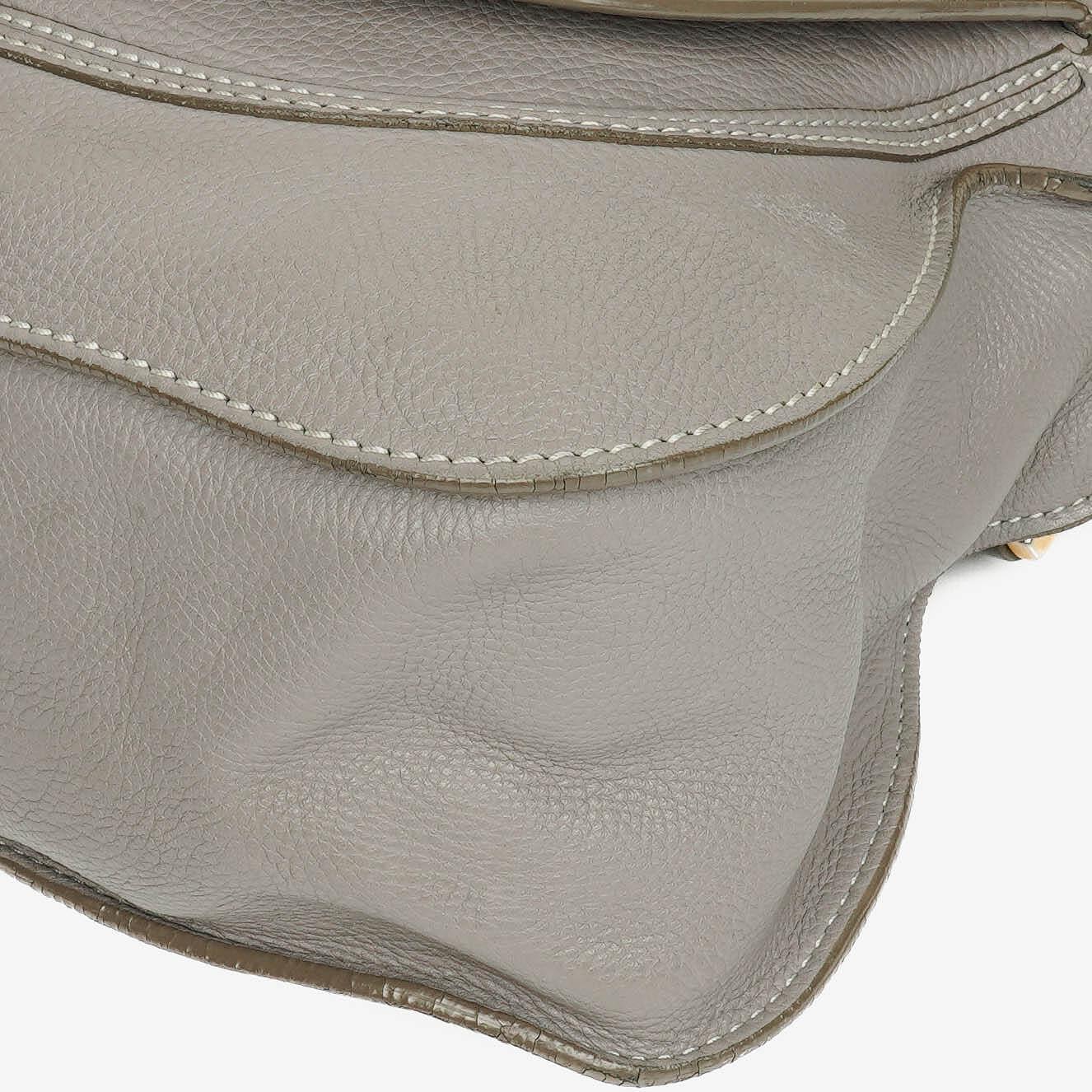 Chloé Marcie Handtasche aus Leder mit Tragegriff und Schulterriemen