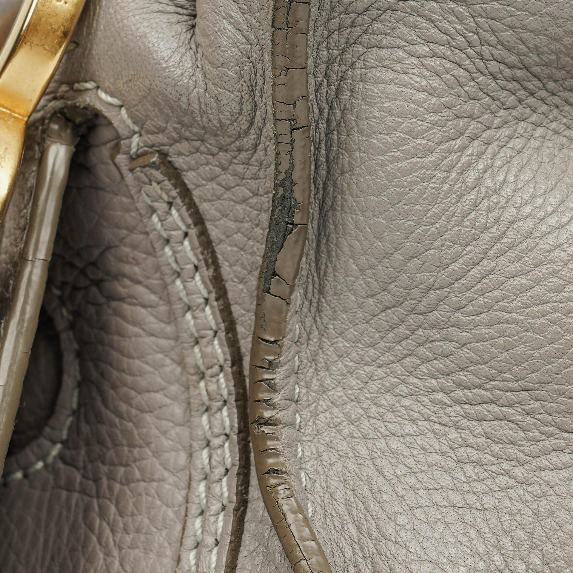 Chloé Marcie Handtasche aus Leder mit Tragegriff und Schulterriemen