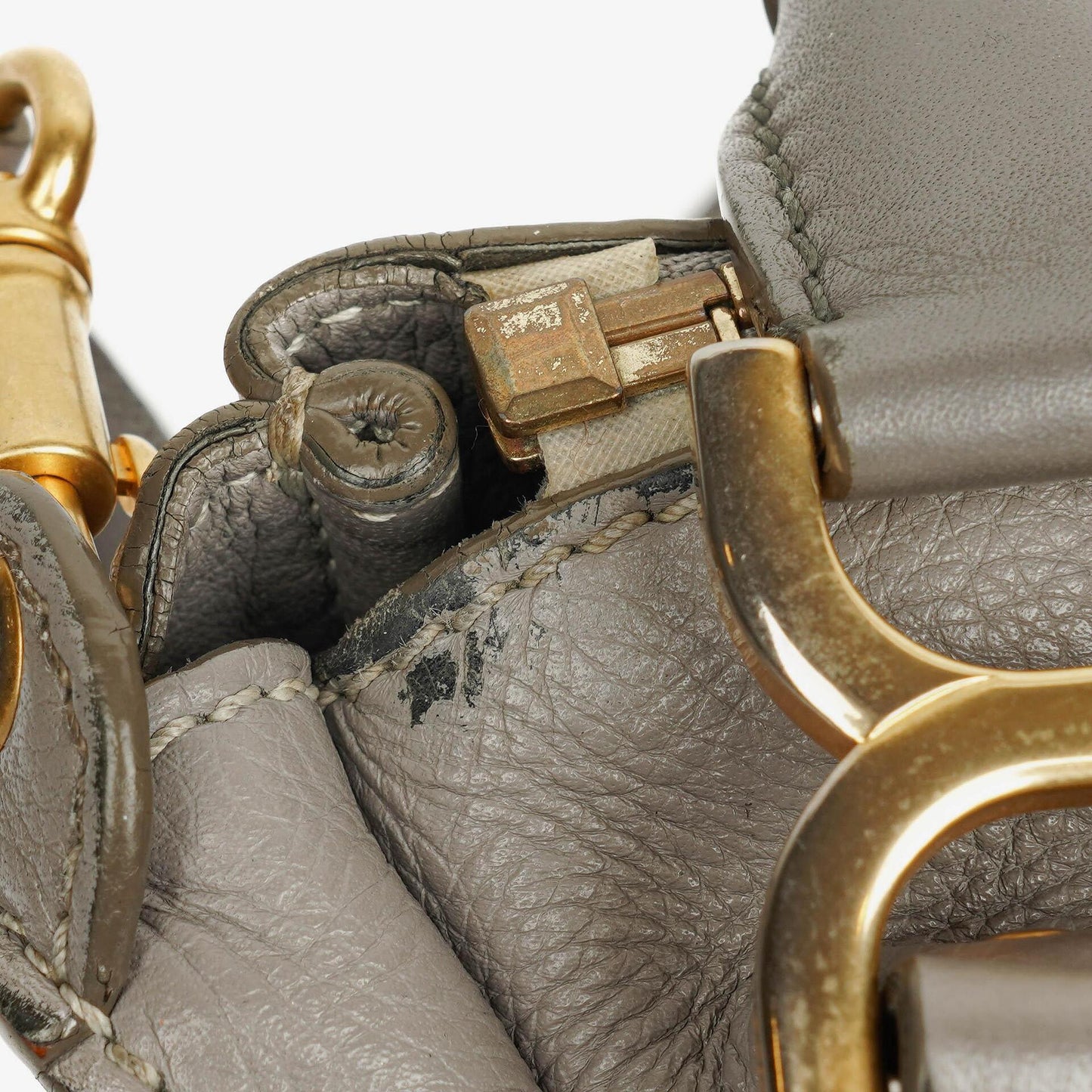 Chloé Marcie Handtasche aus Leder mit Tragegriff und Schulterriemen