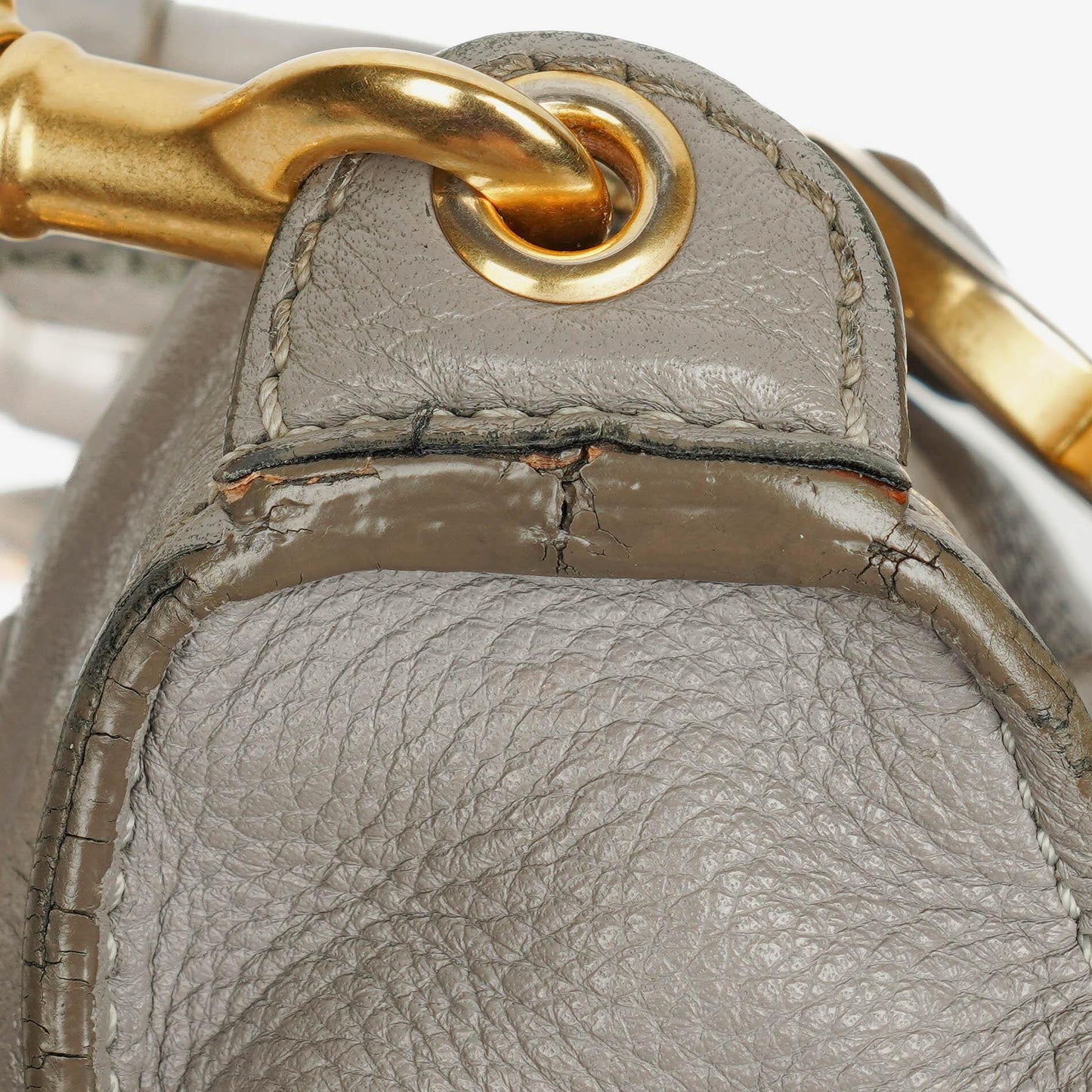 Chloé Marcie Handtasche aus Leder mit Tragegriff und Schulterriemen