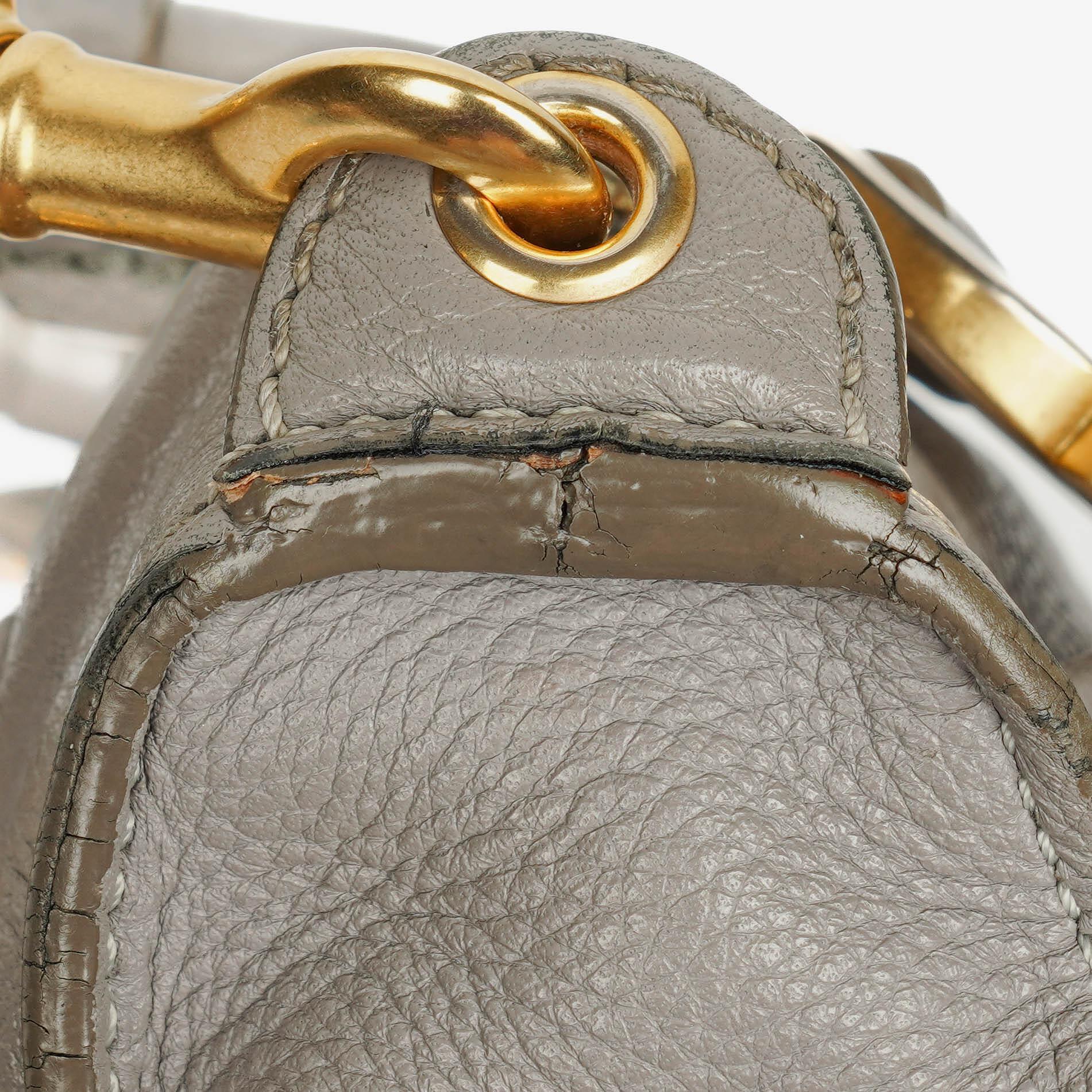 Chloé Marcie Handtasche aus Leder mit Tragegriff und Schulterriemen