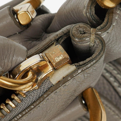 Chloé Marcie Handtasche aus Leder mit Tragegriff und Schulterriemen