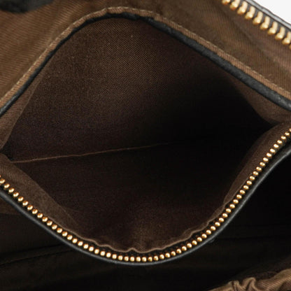 Chloé Marcie Satchel Medium aus schwarzem Leder