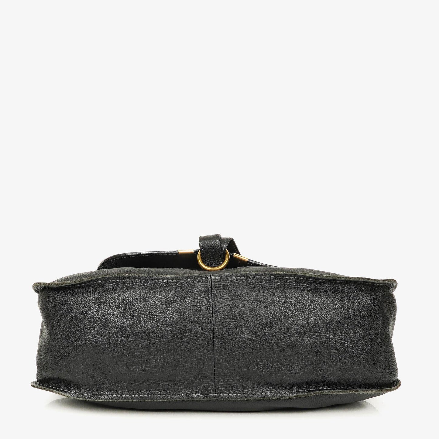 Chloe Marcie mittelgroße Satchel aus schwarzem Leder