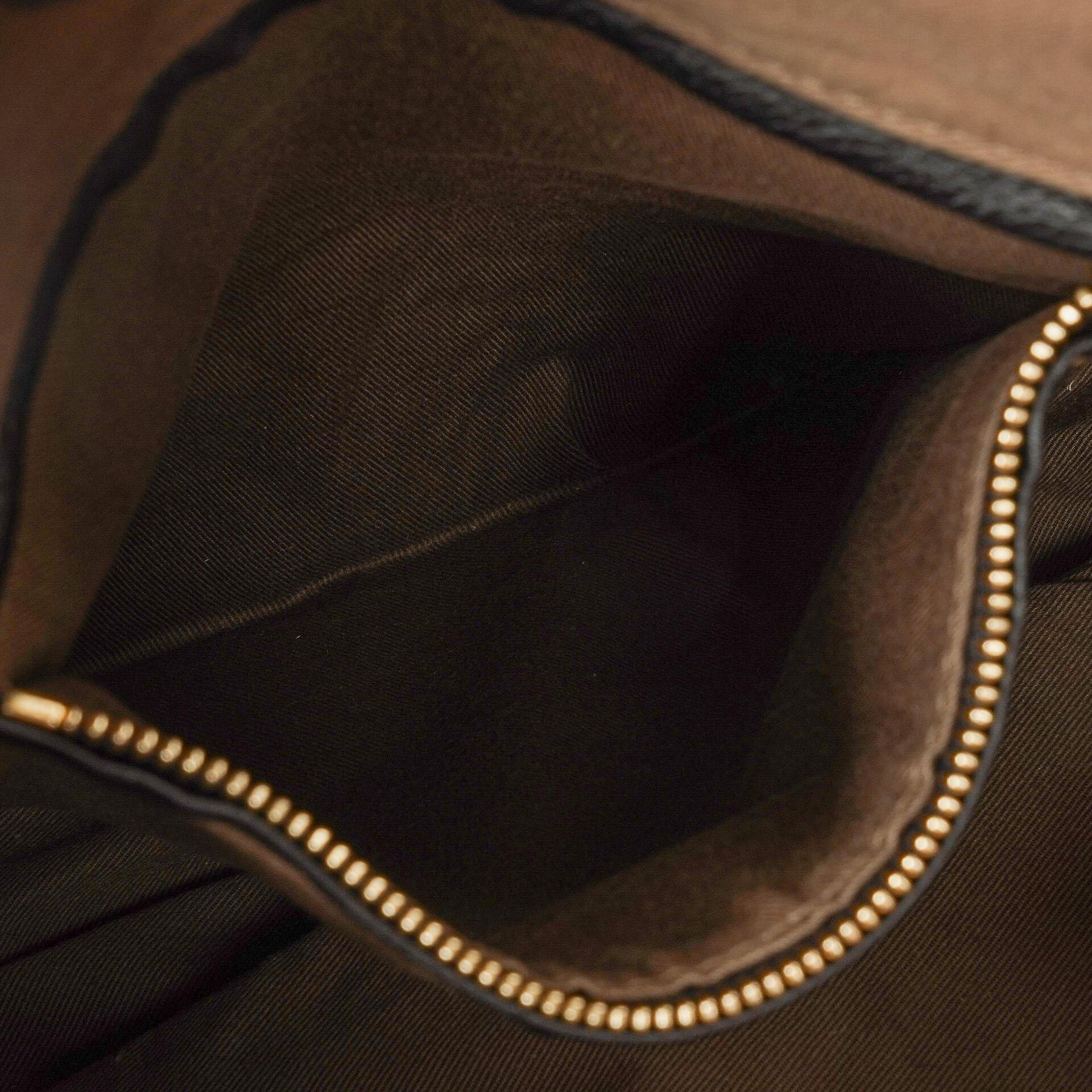 Chloe Marcie mittelgroße Satchel aus schwarzem Leder
