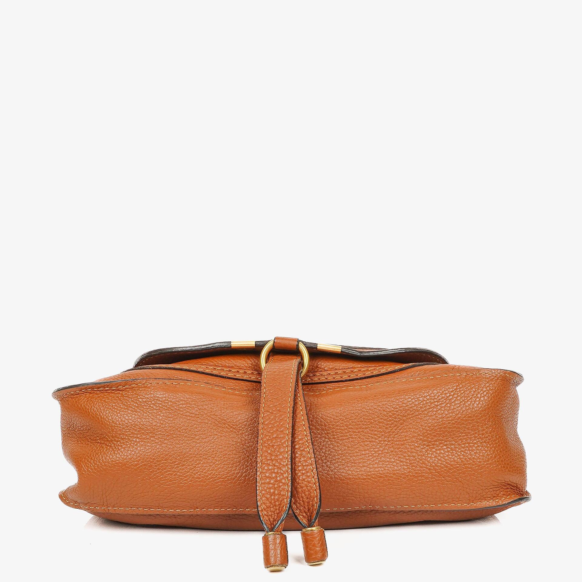 Chloe Marcie Medium Braune Leder Satchel
