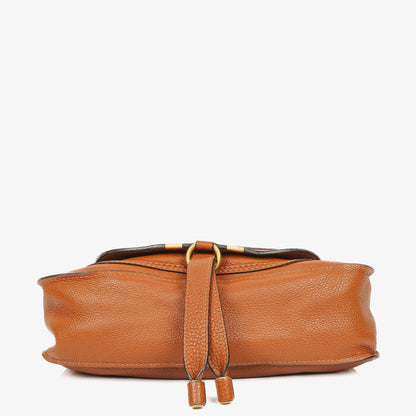 Chloe Marcie Medium Braune Leder Satchel