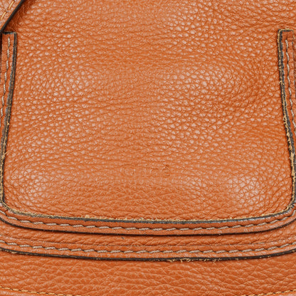 Chloe Marcie Medium Braune Leder Satchel