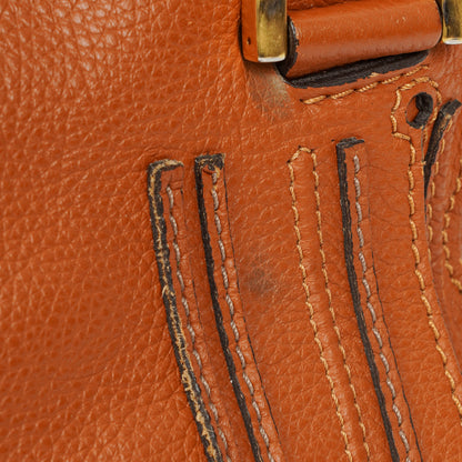 Chloe Marcie Medium Braune Leder Satchel