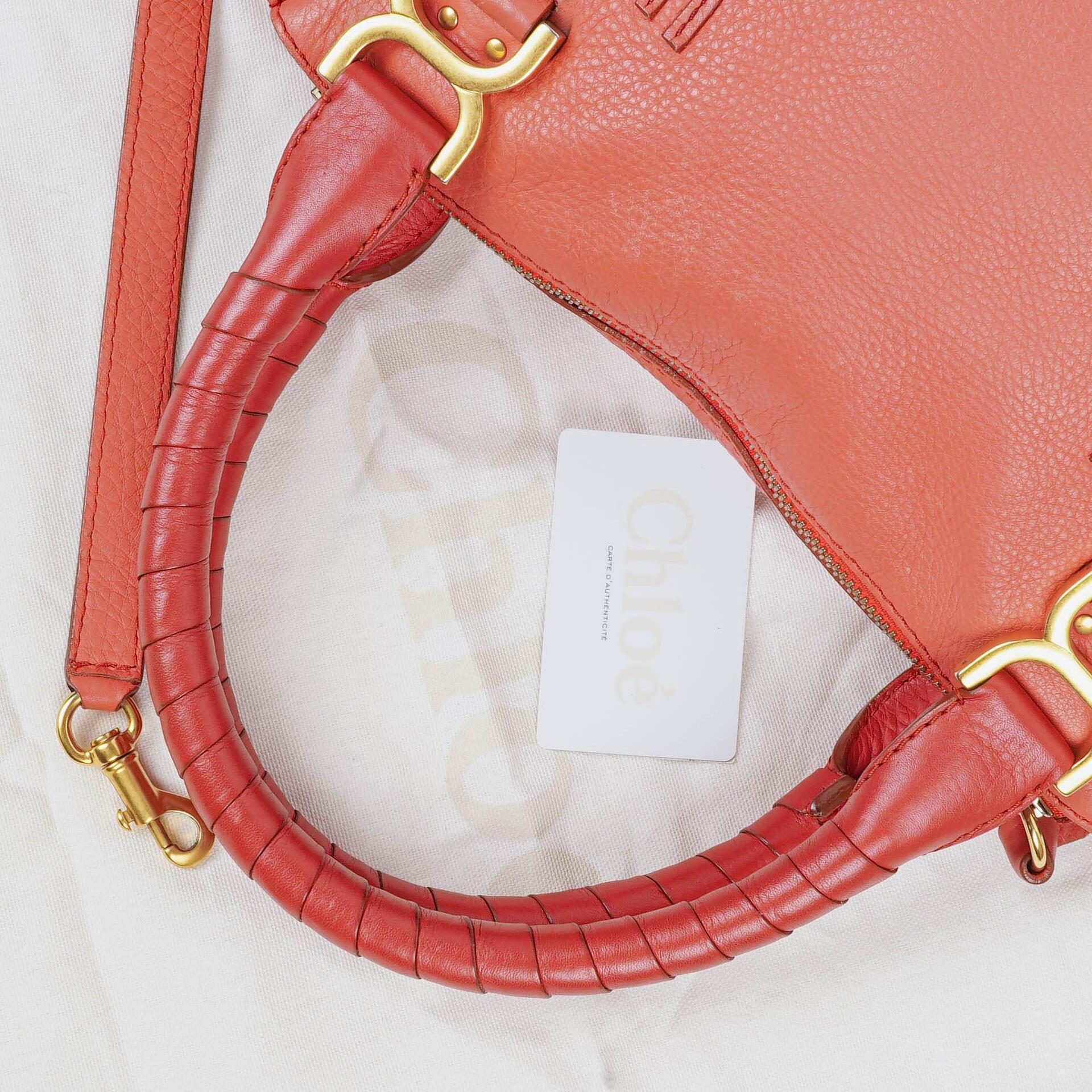 Chloe Marcie Medium Leder Aktentasche