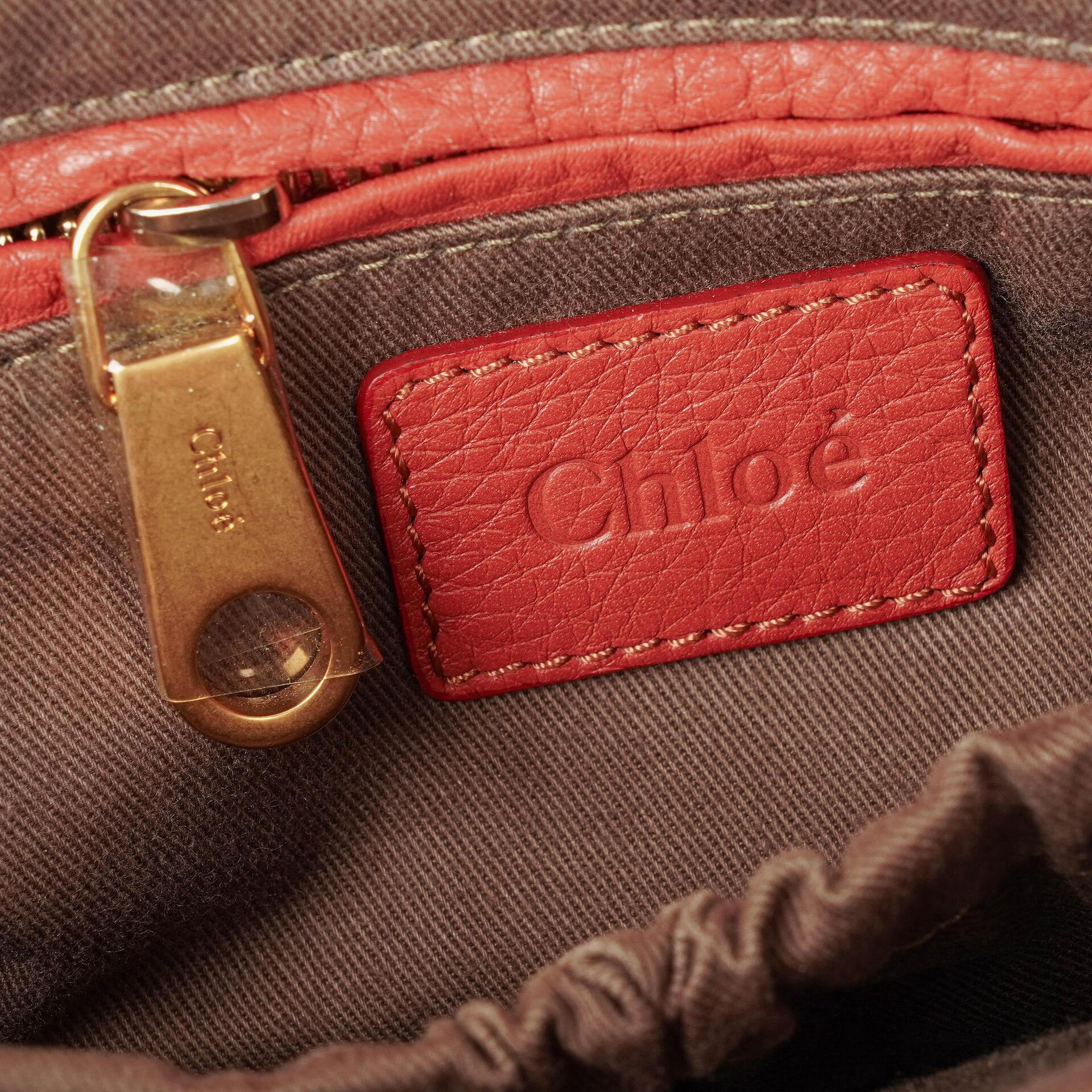 Chloé Marcie Medium Satchel aus Leder