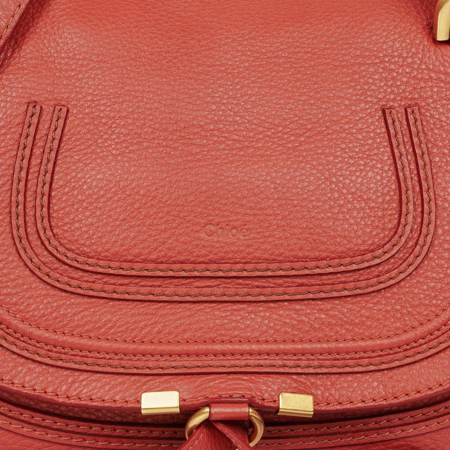 Chloé Marcie Medium Satchel aus Leder