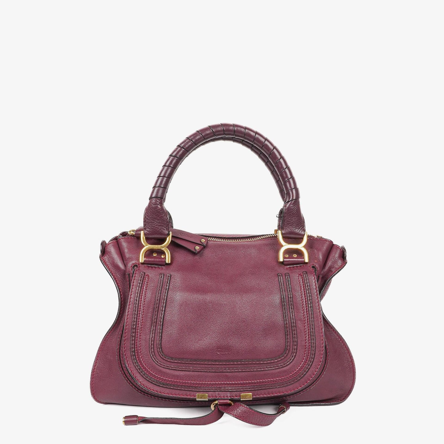 Chloé Marcie Medium Satchel aus Leder