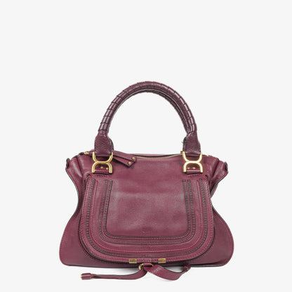 Chloé Marcie Medium Satchel aus Leder