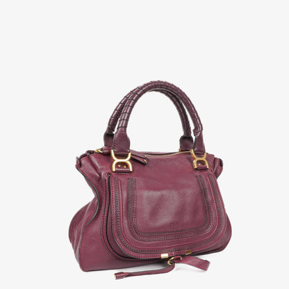 Chloé Marcie Medium Satchel aus Leder