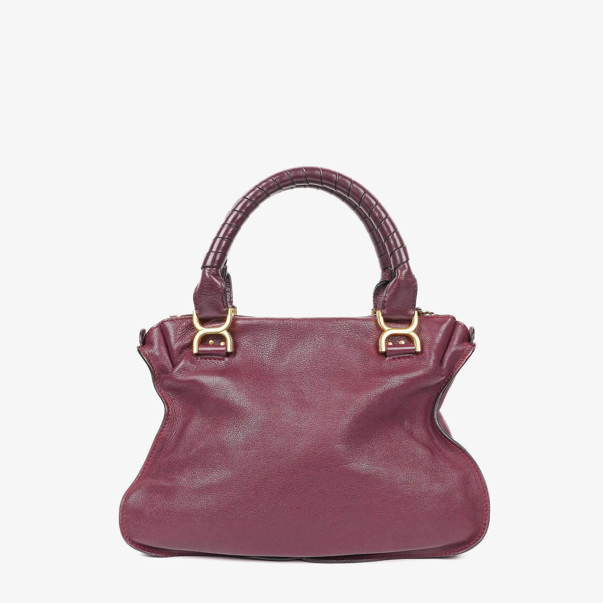 Chloé Marcie Medium Satchel aus Leder