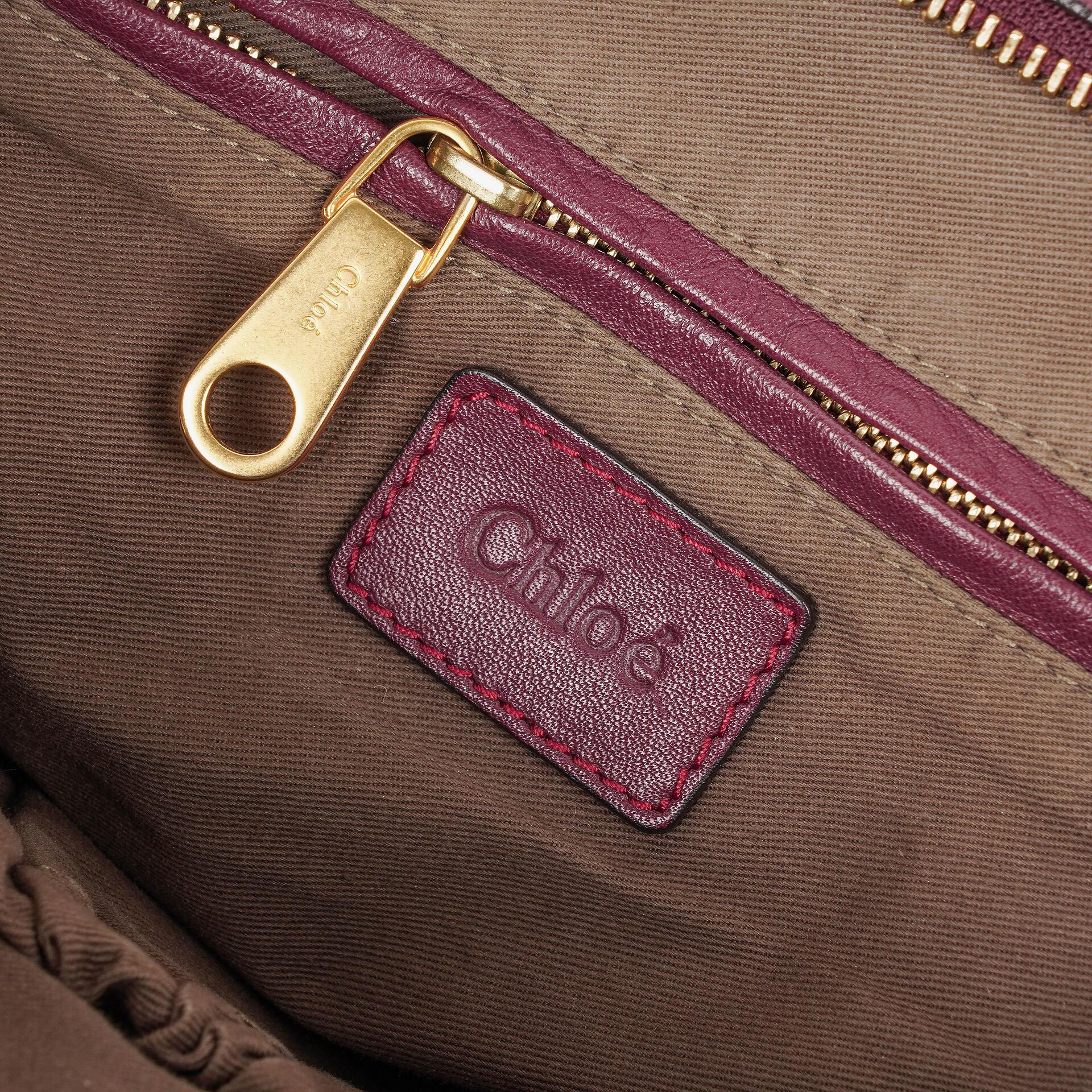 Chloé Marcie Medium Satchel aus Leder