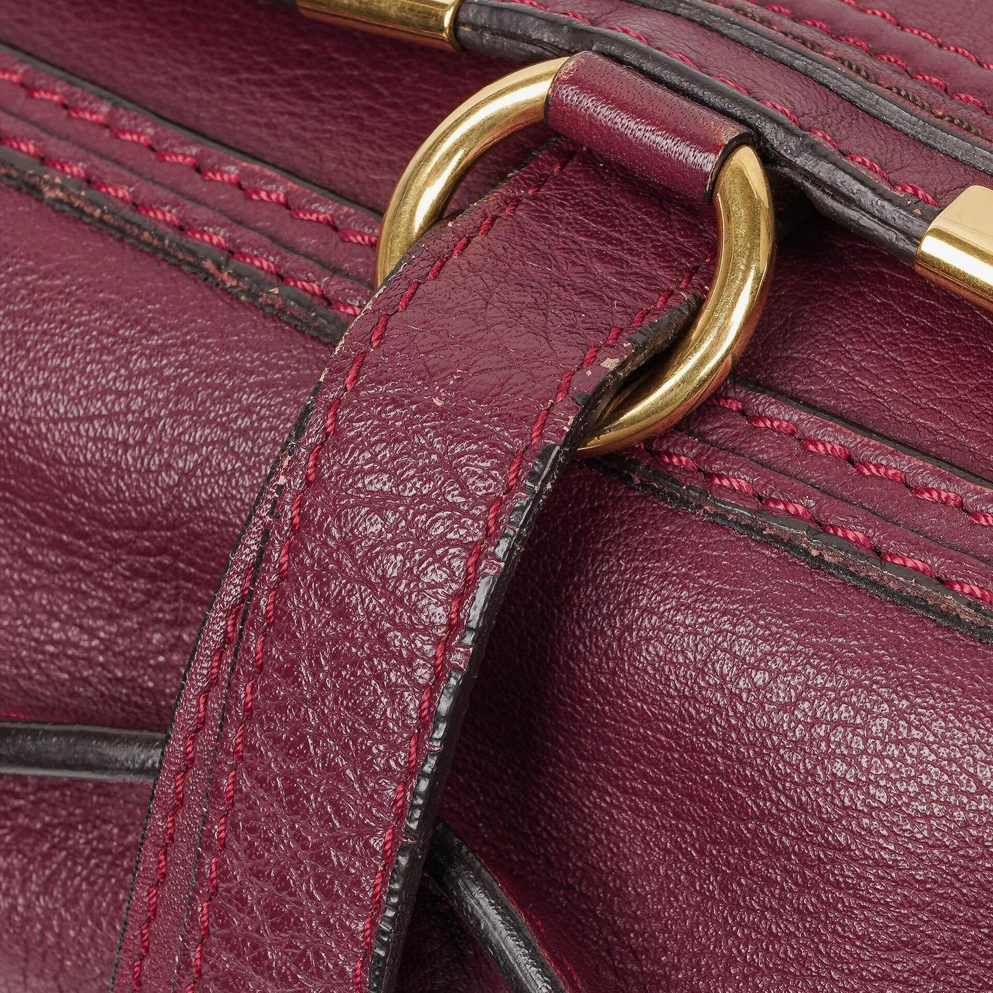 Chloé Marcie Medium Satchel aus Leder