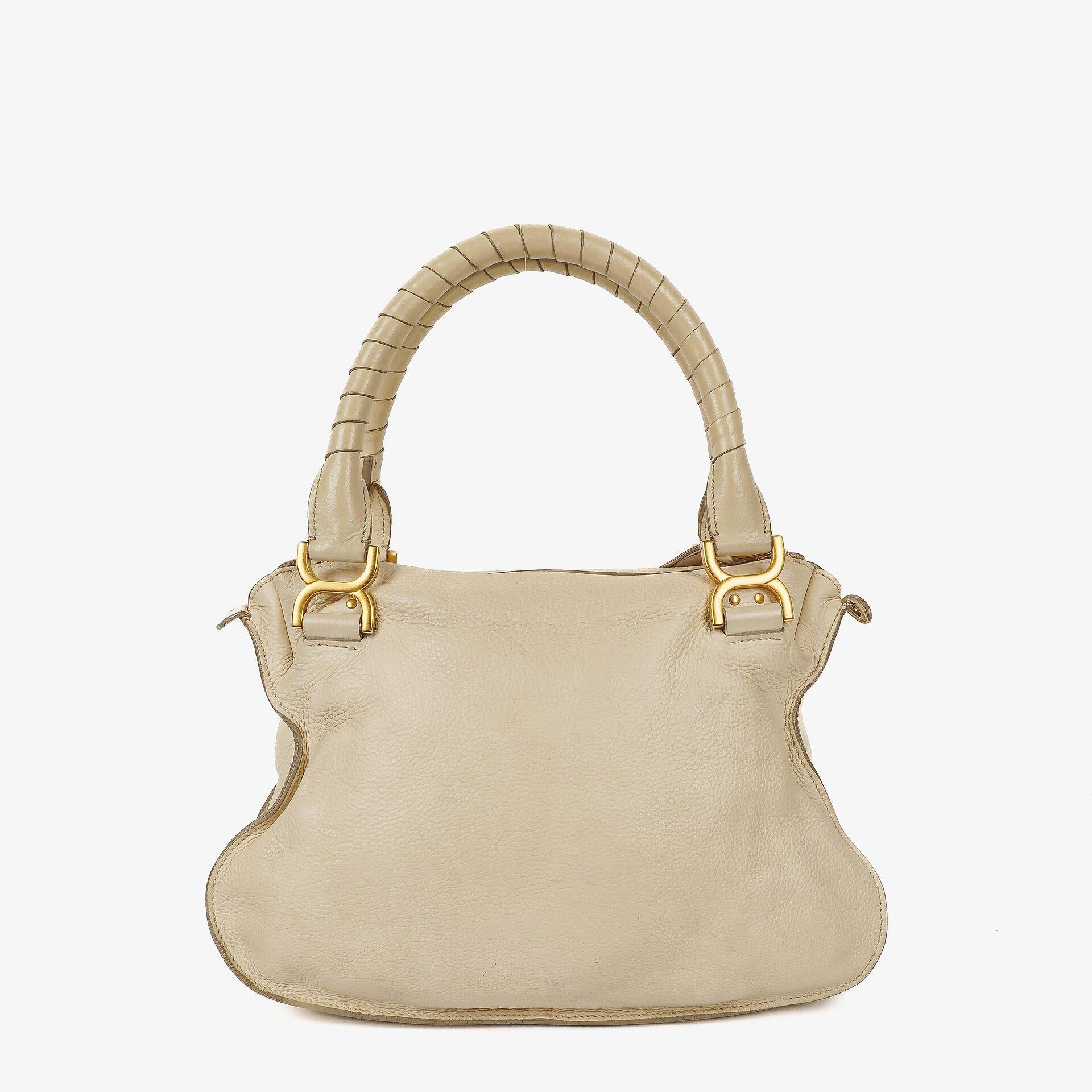 Chloé Marcie Medium Satchel aus Leder