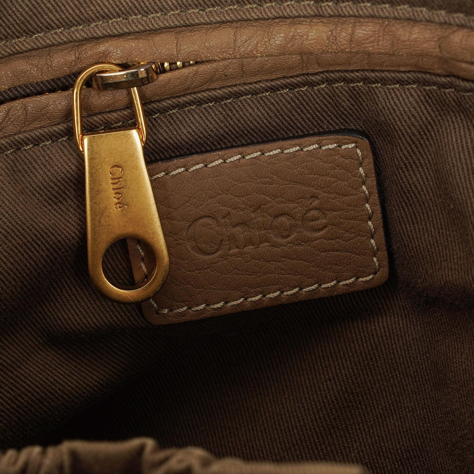 Chloé Marcie Medium Satchel aus Leder