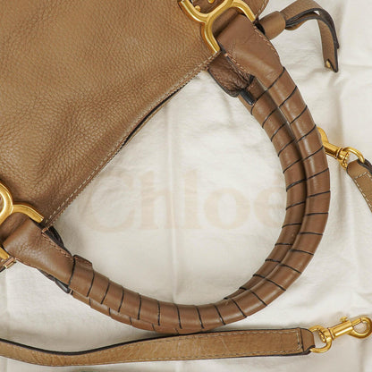 Chloé Marcie Medium Satchel aus Leder