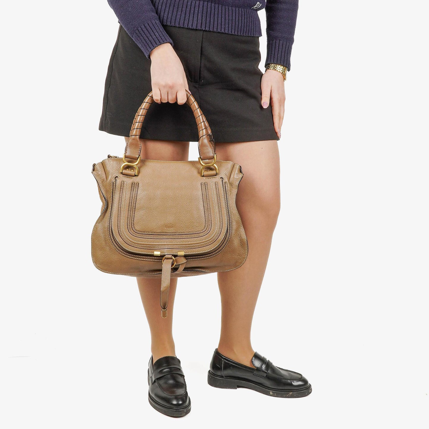 Chloé Marcie Medium Leder Satchel