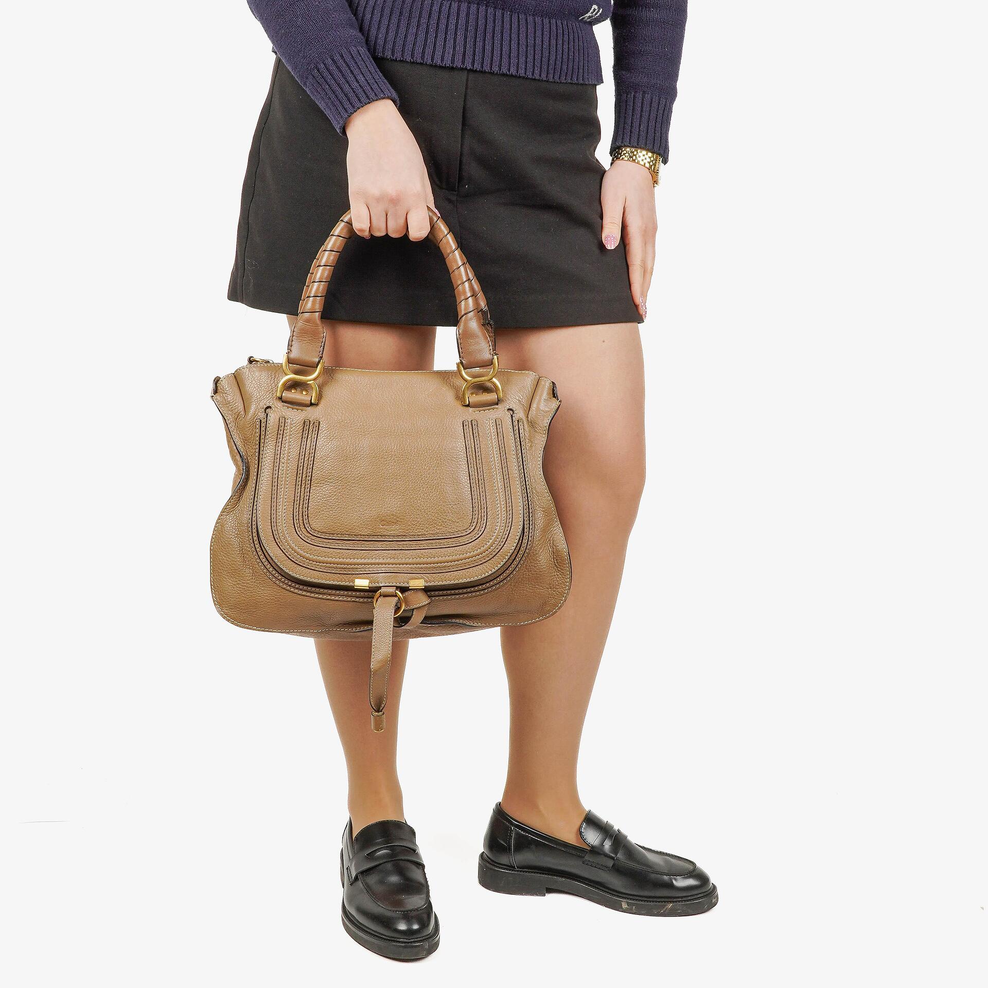 Chloé Marcie Medium Leder Satchel