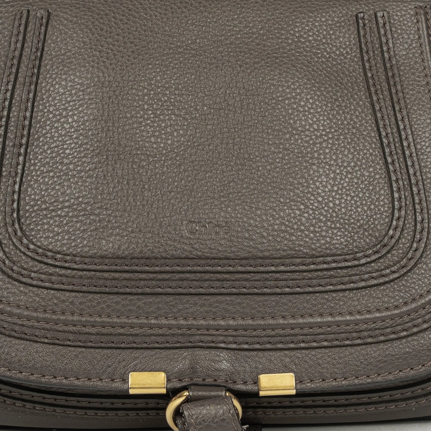 Chloé Marcie Medium Satchel aus Leder