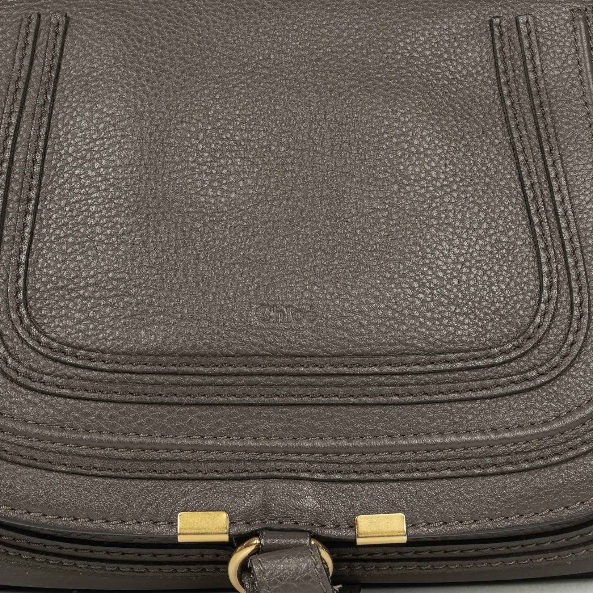 Chloé Marcie Medium Satchel aus Leder
