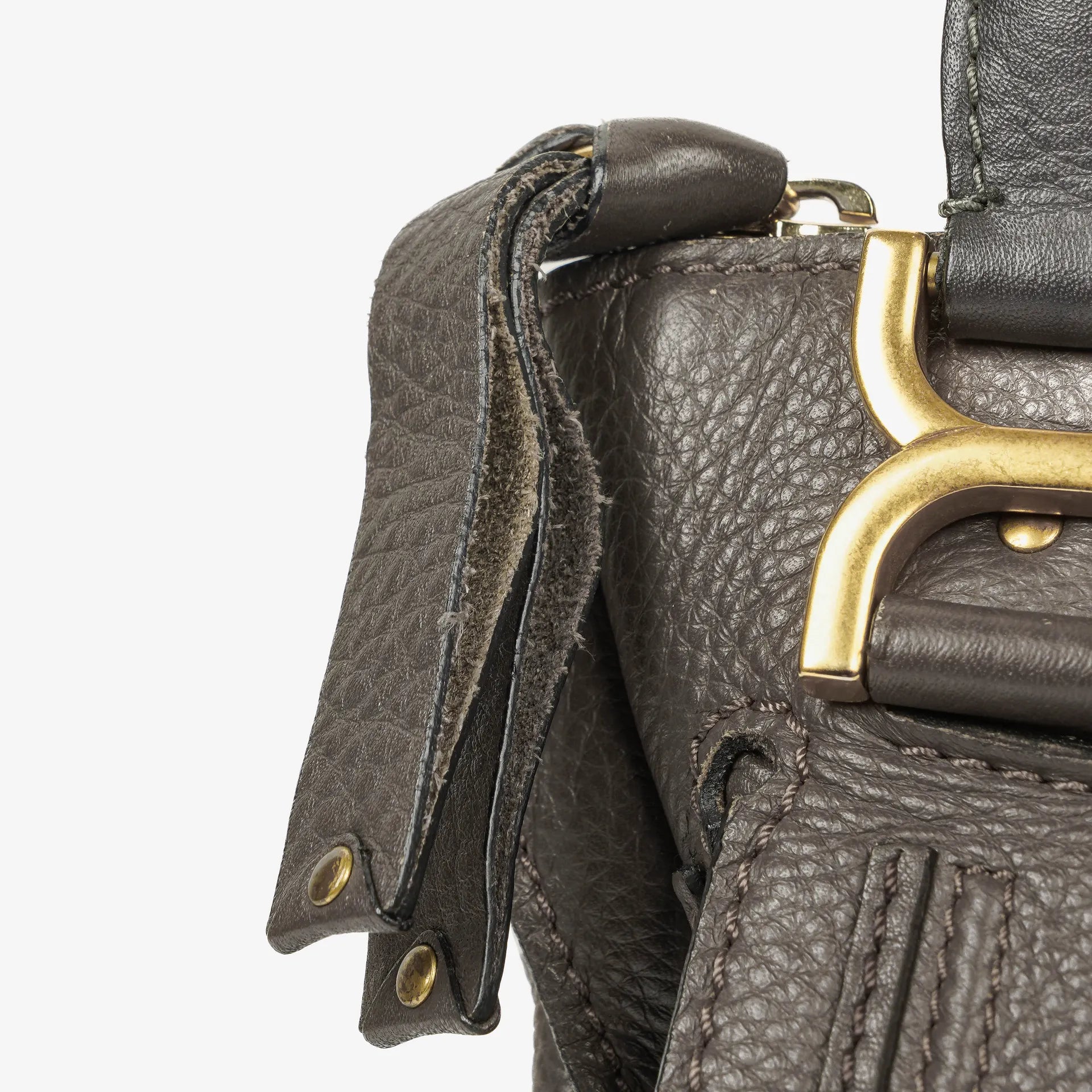 Chloé Marcie Medium Satchel aus Leder