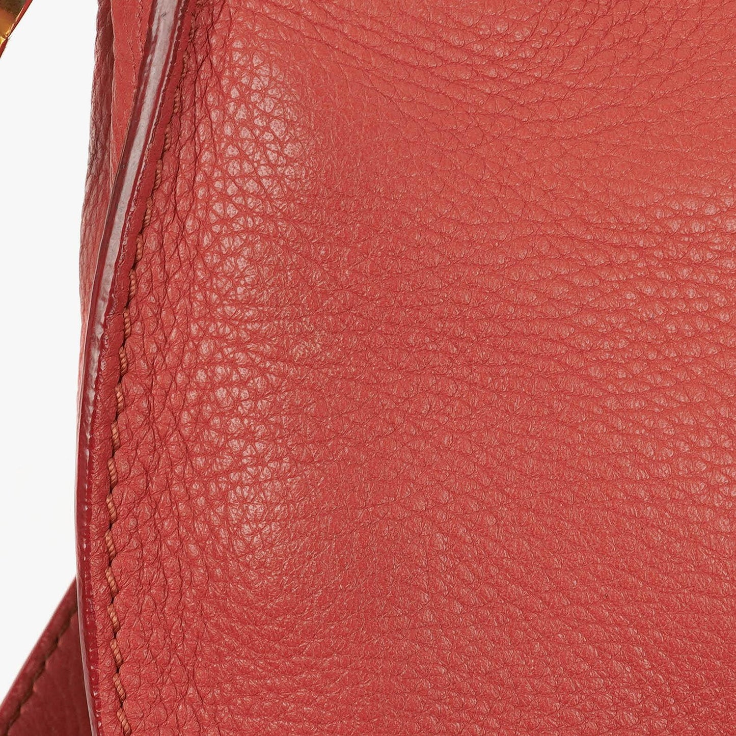 Chloé Marcie Medium Umhängetasche aus Maple Leaf Leder mit rundem Reißverschluss