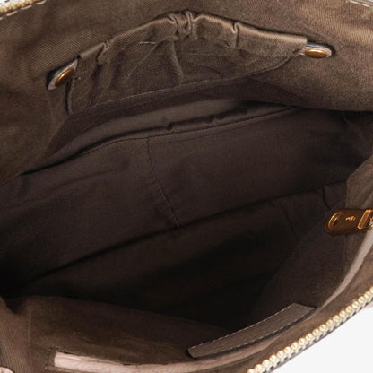 Chloé Marcie Schultertasche aus Leder in Rhino/Dunkel Odalisque Pink