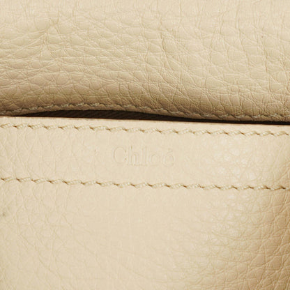 Chloé Marcie Sweet Satteltasche aus beigem Leder zum Umhängen