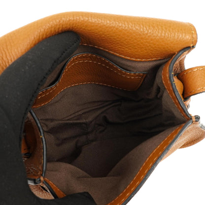 Chloe Mini Marcie Tan Genarbtes Kalbsleder Satteltasche Umhängetasche