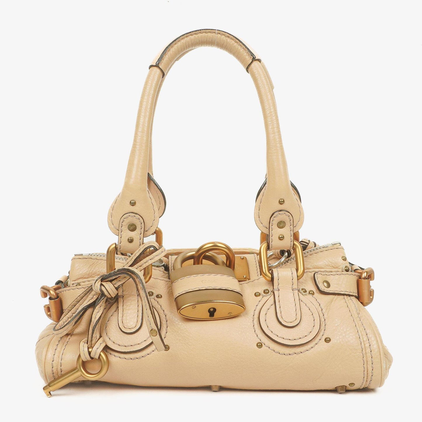 Chloé Paddington Satchel Tasche in Beige