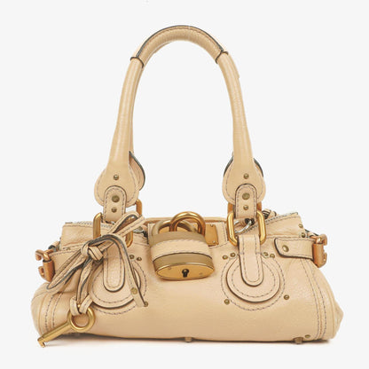 Chloé Paddington Satchel Tasche in Beige